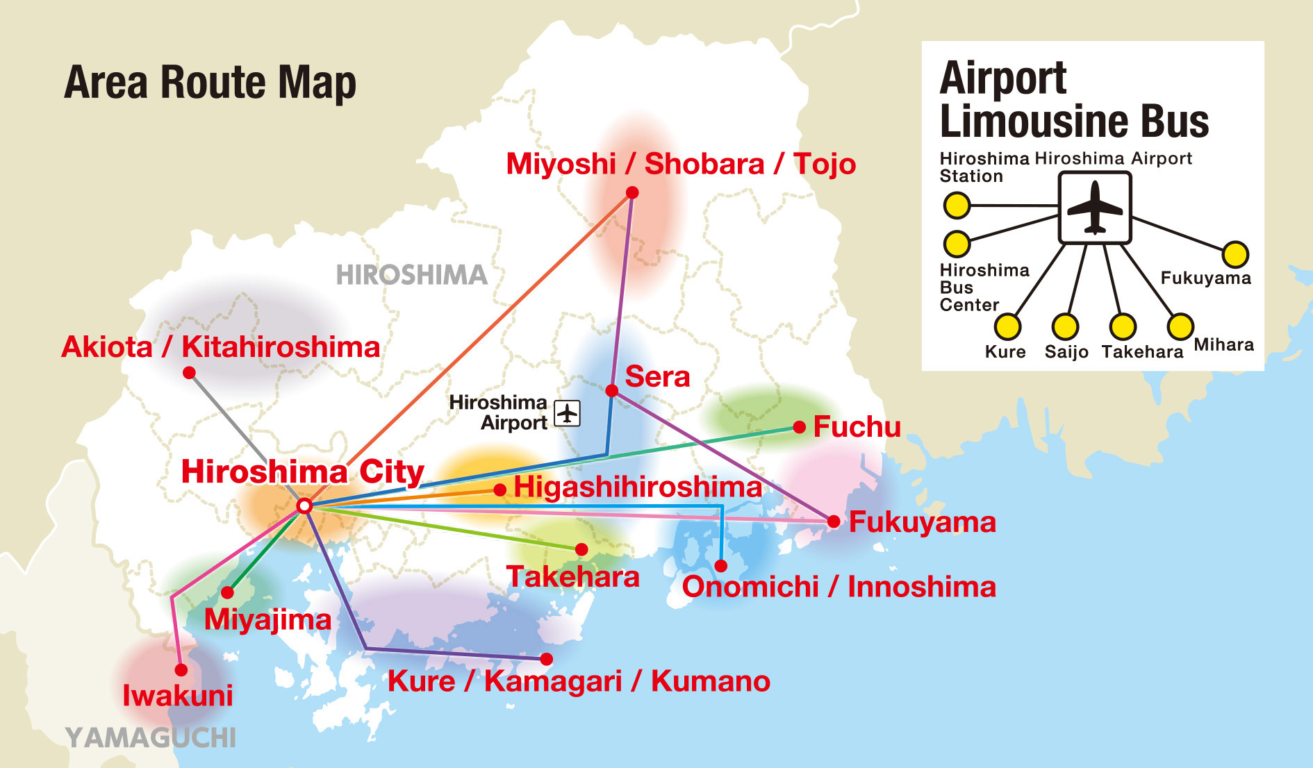 Visit Hiroshima Tourist Pass - Bus, Night Bus Booking in Japan / JAPAN