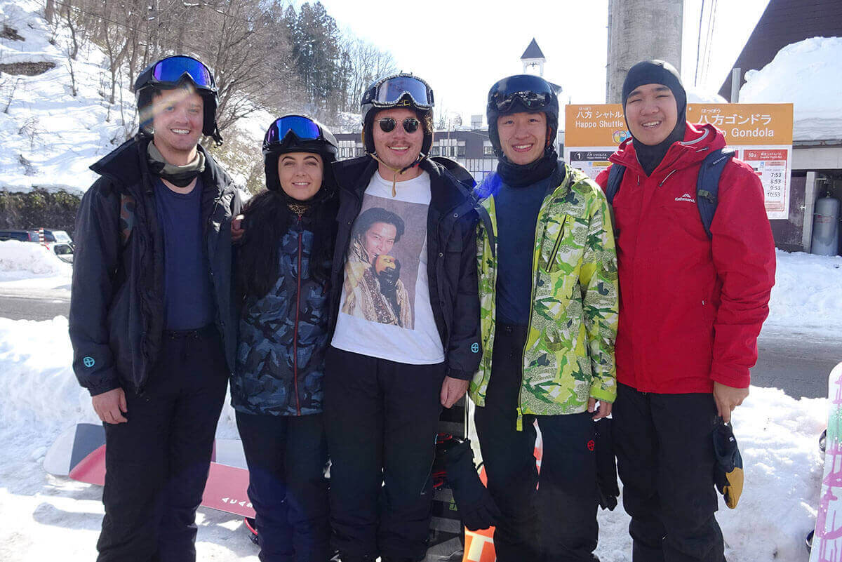 many international travelers visit Hakuba in search of its powder snow