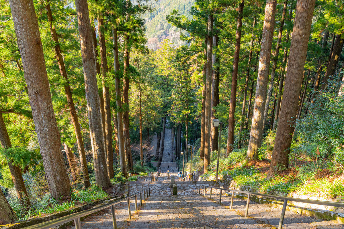 Bodaitei Steps of Kuonji Temple
