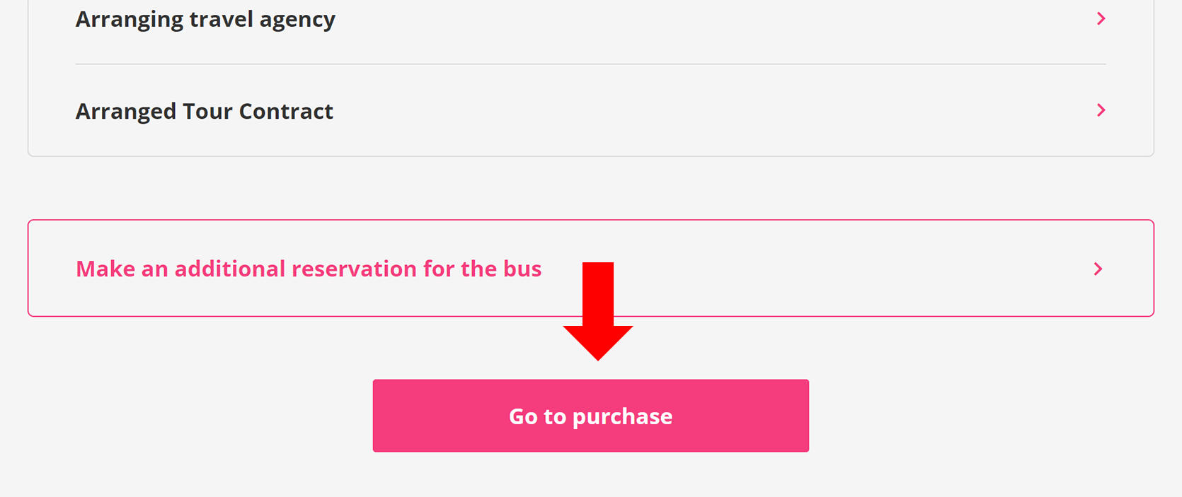 Step 6 Click the 'Select' button to choose the seat type.