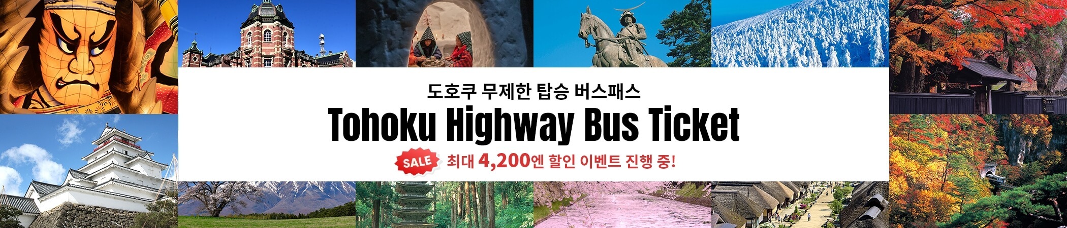 Tohoku Highway Bus Ticket