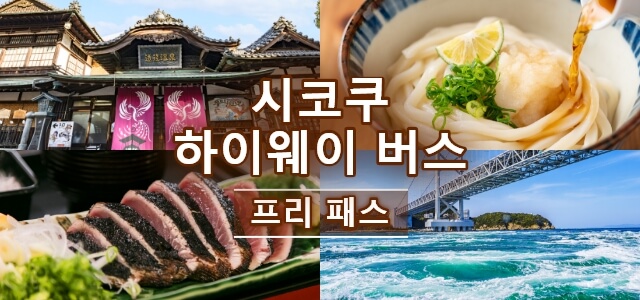 시코쿠 하이웨이 버스 프리 패스